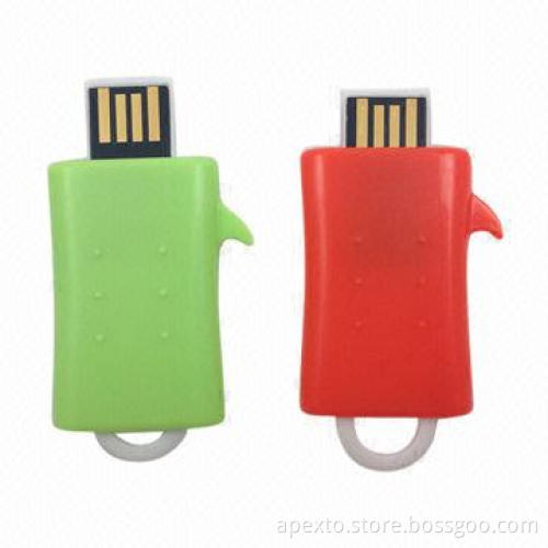 USB Flash Drives with Up to 32GB Memory, Supports Microsoft's Windows Vista ReadyBoost